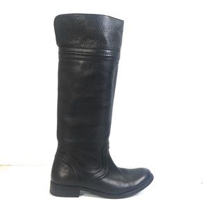 Frye Melissa Trapunto Pull On Riding Boots 7.5 B